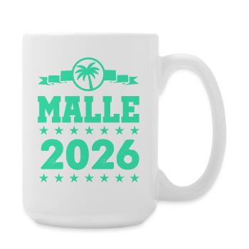 Palmen Flair Mallorca 2026 - Große Tasse 440 ml - Weiß - Rechts