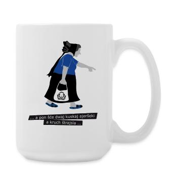 AJERŠEKA - Large Mug 440 ml - white - Right