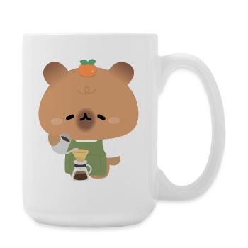 Capybara Barista Brew - Große Tasse 440 ml - Weiß - Rechts