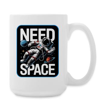 Besoin d’une illustration d’astronaute spatial - Grande tasse 440 ml - blanc - Droite