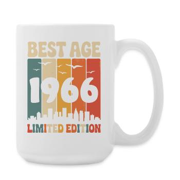 1966 Retro Birthday 1966 Vintage 1966 - Large Mug 440 ml - white - Right