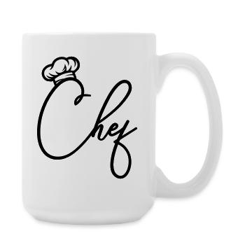 Chef Chef - Large Mug 440 ml - white - Right