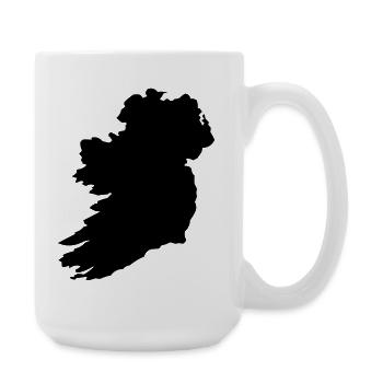 irland_country - Large Mug 440 ml - white - Right