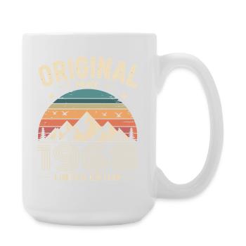 Mai 1968 – Legende der Gipfel und Berge - Große Tasse 440 ml - Weiß - Rechts