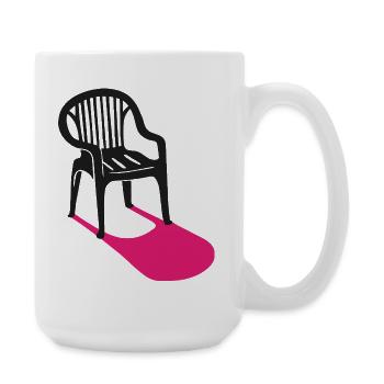Monobloc – Designklassiker für jede Gelegenheit - Große Tasse 440 ml - Weiß - Rechts