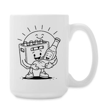 Kasti and Bierli Casual - Large Mug 440 ml - white - Right