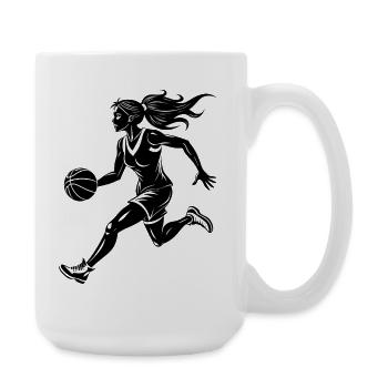 Basketball - Large Mug 440 ml - white - Right