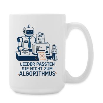 Leider passten Sie nicht zum Algorithmus - Große Tasse 440 ml - Weiß - Rechts