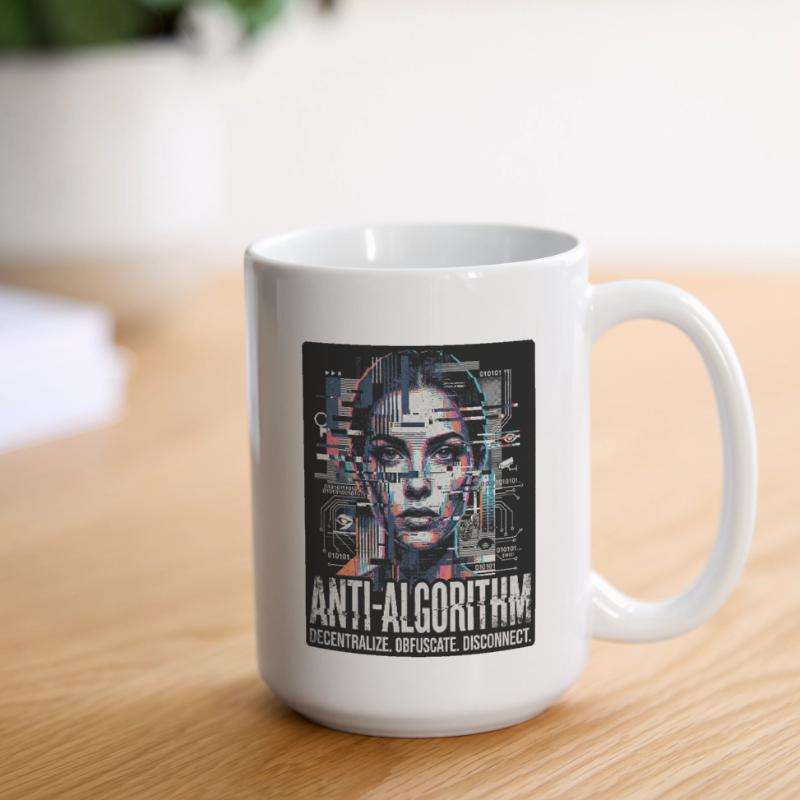 Anti Algorithm Große Tasse 440 ml