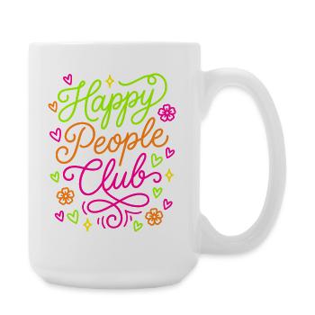 Club des Gens Heureux - Grande tasse 440 ml - blanc - Droite