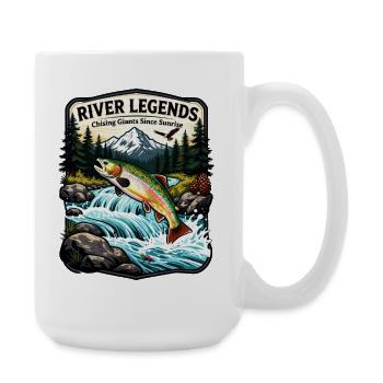 River Legends Sunrise Giants - Large Mug 440 ml - white - Right