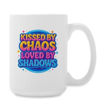 Fantasy Reader Vibes – Kissed by Chaos Design - Grande tasse 440 ml - blanc - Droite