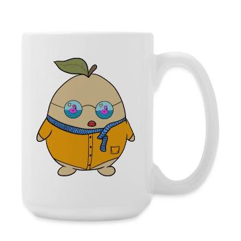 what I need what I feel - Large Mug 440 ml - white - Right
