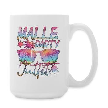Malle Party Outfit Sunglasses - Large Mug 440 ml - white - Right