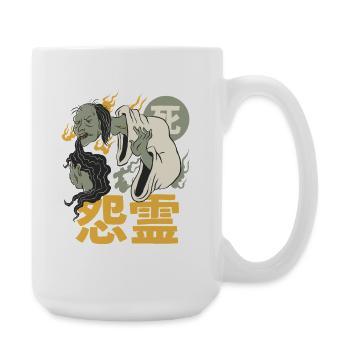 Japanese Demon - Large Mug 440 ml - white - Right