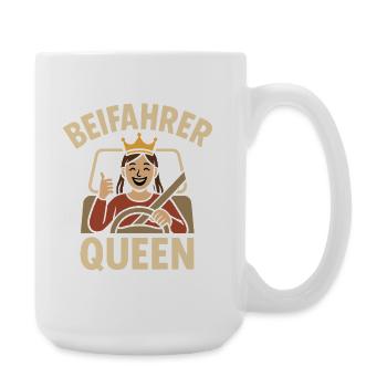 Conception Queen passager - Grande tasse 440 ml - blanc - Droite