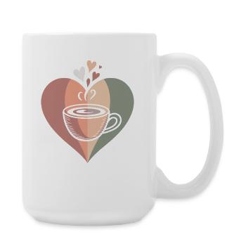 Coffee Cup Coffee - Large Mug 440 ml - white - Right