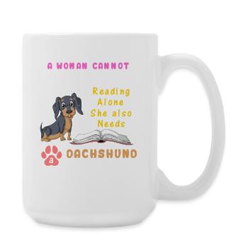 Dachshund  - Large Mug 440 ml - white - Right
