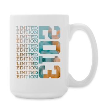 LIMITED EDITION 2013 13 YEARS 13TH BIRTHDAY - Large Mug 440 ml - white - Right