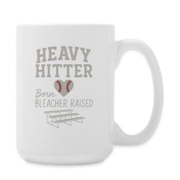 Boy Mom Baseball Proter Son Homerun Travel Team - Large Mug 440 ml - white - Right