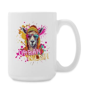 Urban Wild - Große Tasse 440 ml - Weiß - Rechts