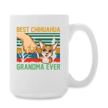 Chihuahua - Large Mug 440 ml - white - Right