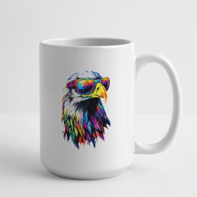 Eagle Bald Eagle Golden Eagle White-tailed Eagle Large Mug 440 ml