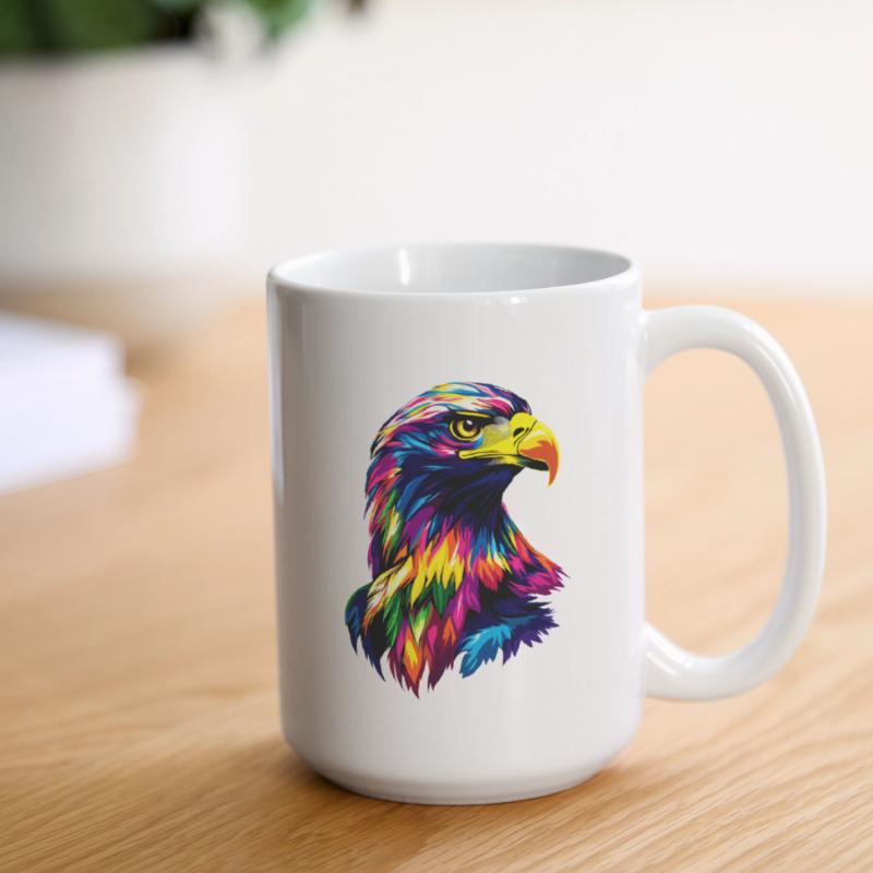 Eagle Bald Eagle Golden Eagle White-tailed Eagle Large Mug 440 ml
