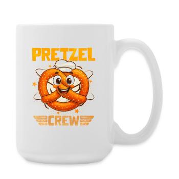 Bretzel Pretzel Baker with a smile - Large Mug 440 ml - white - Right