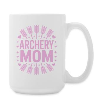 Archery Saying Mother Archery Gift - Large Mug 440 ml - white - Right