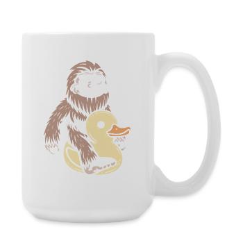 Bigfoot Rubber Duck Duck - Grande tasse 440 ml - blanc - Droite