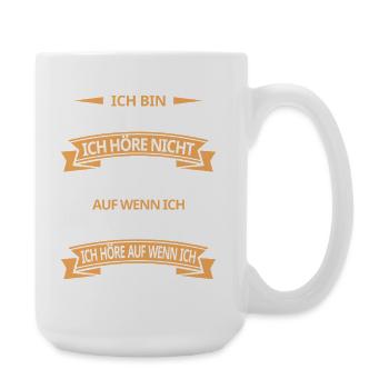 Heating Engineer Heating Construction Plumber Plumber - Large Mug 440 ml - white - Right