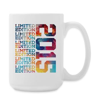 LIMITED EDITION 2015 11 JAHRE 11. GEBURTSTAG - Große Tasse 440 ml - Weiß - Rechts