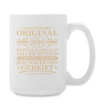 Original depuis 1950 - 75e anniversaire - Grande tasse 440 ml - blanc - Droite