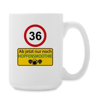 36 Ab jetzt nur noch Hopfensmoothie - Große Tasse 440 ml - Weiß - Rechts