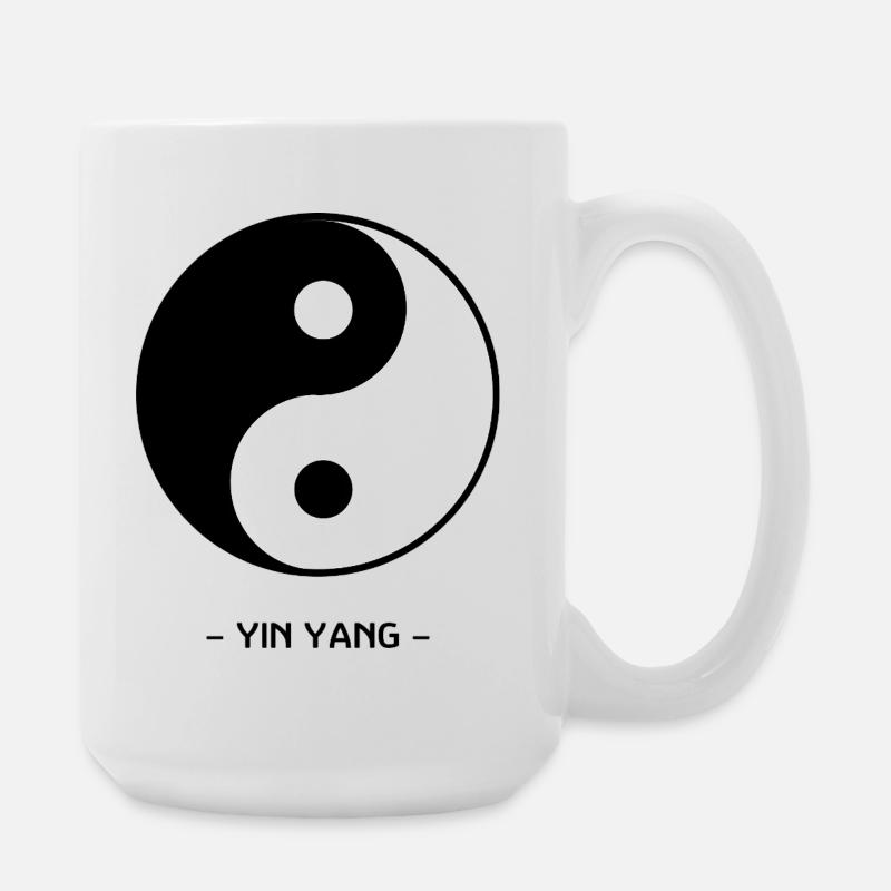 Yin Yang - Large Mug 440 ml - white