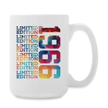 LIMITED EDITION 1966 60 JAHRE 60. GEBURTSTAG - Große Tasse 440 ml - Weiß - Rechts