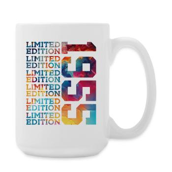 ÉDITION LIMITÉE 1955 71 ANS 71E ANNIVERSAIRE - Grande tasse 440 ml - blanc - Droite