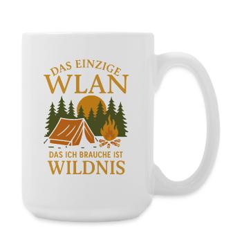 The only wifi is Wilderness Camping Nature - Large Mug 440 ml - white - Right