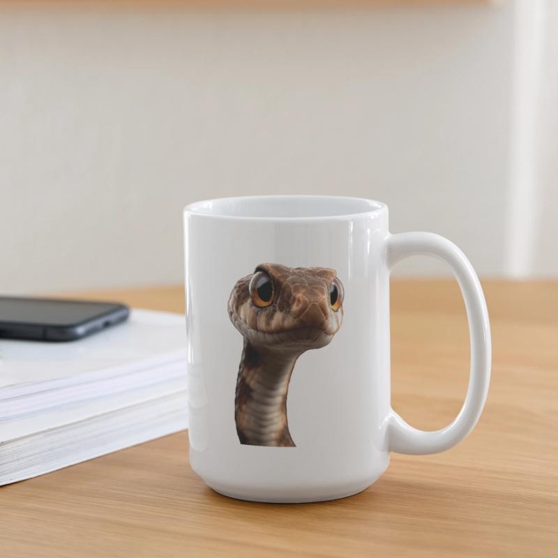 snake, python, cobra, rattlesnake, snakes Large Mug 440 ml