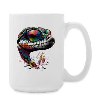 snake, python, cobra, rattlesnake, snakes - Large Mug 440 ml - white - Right
