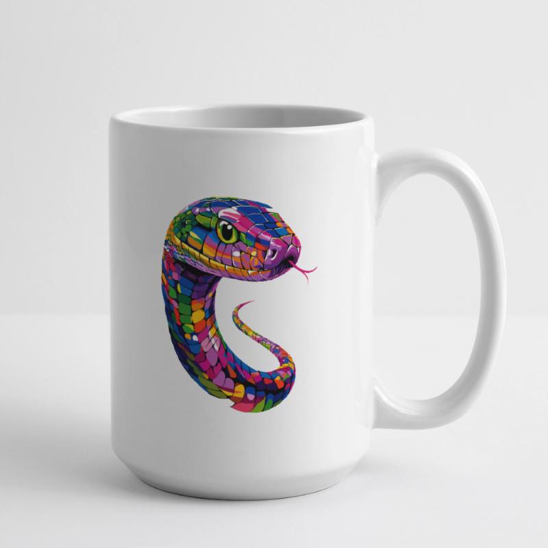 snake, python, cobra, rattlesnake, snakes Large Mug 440 ml