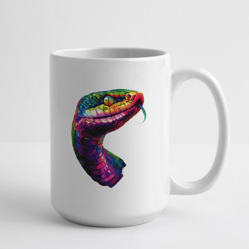 snake, python, cobra, rattlesnake, snakes Large Mug 440 ml