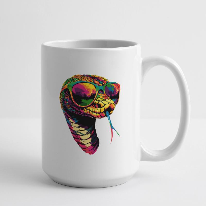 snake, python, cobra, rattlesnake, snakes Large Mug 440 ml