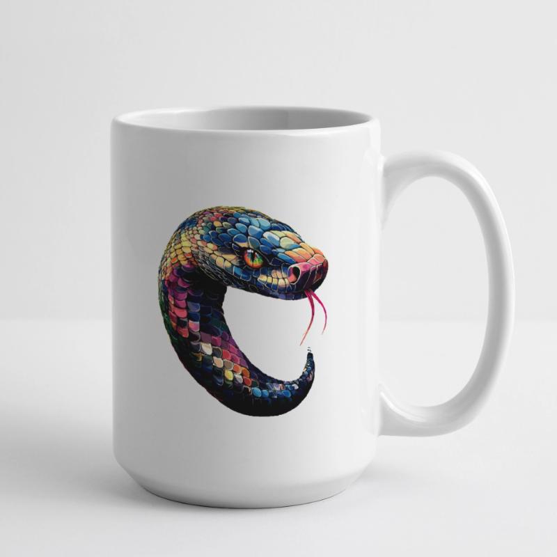 snake, python, cobra, rattlesnake, snakes Large Mug 440 ml