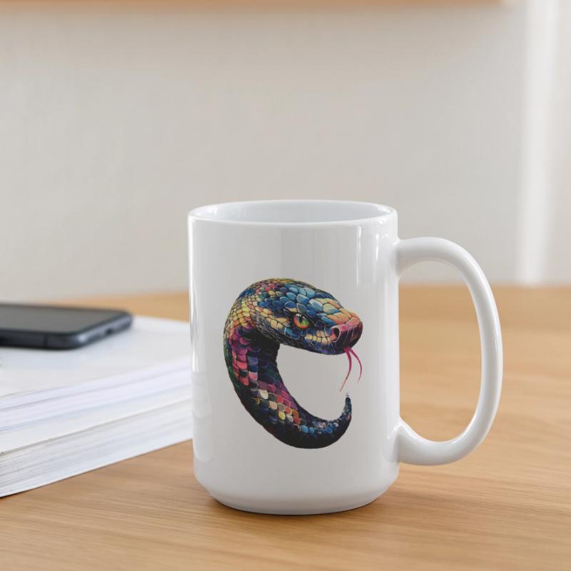 snake, python, cobra, rattlesnake, snakes Large Mug 440 ml