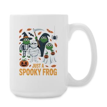Spooky Frogs Halloween Costume - Large Mug 440 ml - white - Right