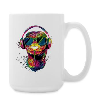 snake, python, cobra, rattlesnake, snakes - Large Mug 440 ml - white - Right