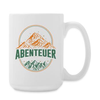Rentner 2026 Abenteuer beginnt jetzt Geschenk  - Große Tasse 440 ml - Weiß - Rechts
