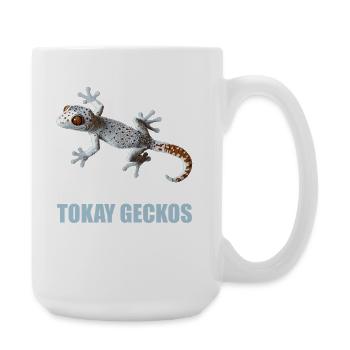 Tokay Geckos Tokay Gecko - Large Mug 440 ml - white - Right